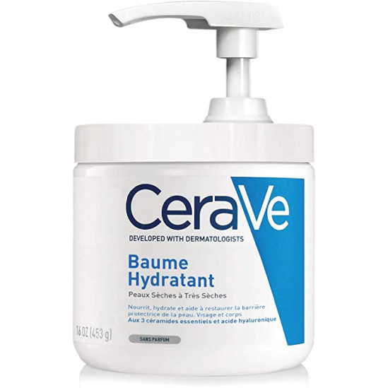 CeraVe Baume Hydratant Pot Pompe 454 g